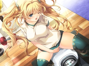 一人エッチに勤しむ美少女のエロ画像