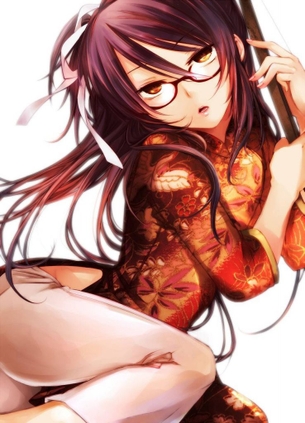 チャイナドレスの萌えイラスト