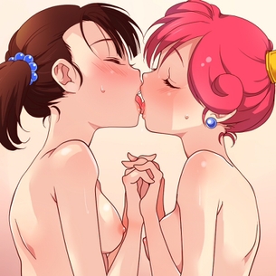 女の子同士でイチャイチャしてる二次元百合画像まとめ。 vol.5