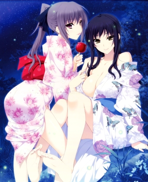 【二次】和服のちょっとエッチな女の子のエロ画像まとめ