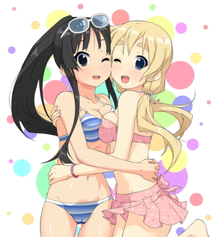 女の子同士でイチャイチャしてる二次元百合画像まとめ。 vol.6