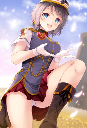 【2次】おパンツがチラ見えちゃってる パンチラ 美少女二次エロ画像 その7【パンチラ】