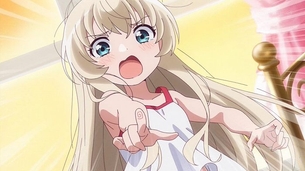 【うちのメイドがウザすぎる！】 第3話『うちのメイドが忍び寄る』キャプチャー