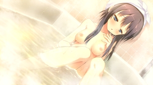 お風呂や温泉ですっぽんぽんになってる二次元美少女のエロ画像。 vol.11