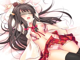 縛られたり拘束されたり 美少女が縛られてエッチされ放題な状況のエロ画像