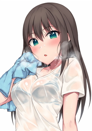 濡れ透けの二次エロ画像で抜きたい！
