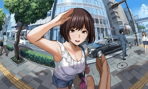 【ノースリーブ腋】夏の街中でこんな女性を見ると堪らんのだが・・・って二次・・・