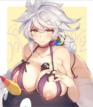 【二次・ZIP】乳首丸出しのスケベ衣装着てる女の子のエロ画像