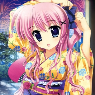 涼しげな二次元浴衣美少女の画像まとめ。 vol.2