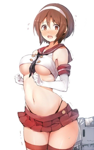 【6月17日は乳の日】艦これ下乳画像 50枚