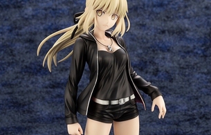 『フェイト/グランドオーダー』セイバーオルタの新宿の時の太ももとかがエロい私服フィギュア