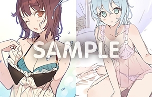 『ネルケと伝説の錬金術士たち』女の子たちのエロい水着や下着の店舗特典ラフイラスト！
