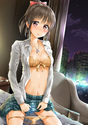 【2次】服がはだけて脱ぎかけになっちゃってる女の子の二次エロ画像 その15【 半脱ぎ 】