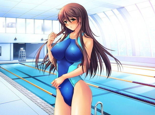 競泳水着のエロ画像集めてみたよ！