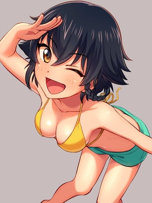 【二次・ZIP】短パンにビキニな虹美少女の画像まとめ