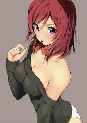 【二次】セーターと美女と巨乳これ最強