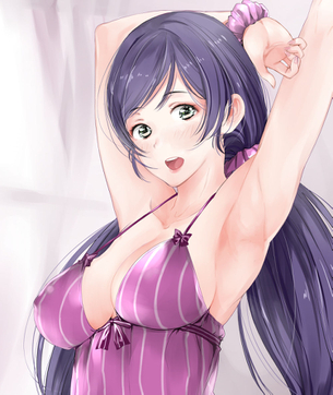 わきフェチの二次エロ画像
