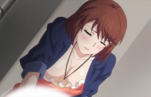 アニメ『終電後、カプセルホテルで、上司に微熱伝わる夜。』8話で女の子をめっちゃクンニ