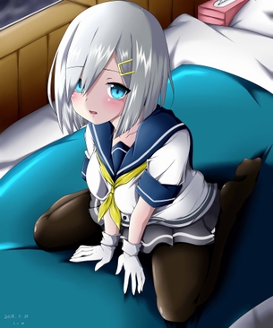 【二次・ZIP】パイ乙改デーな艦これ浜風ちゃんの可愛い画像まとめ100枚