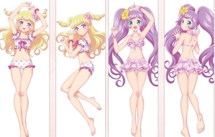 アニメ『プリティーオールフレンズ』水着姿のエロい抱きまくらを販売しようとして怒られる