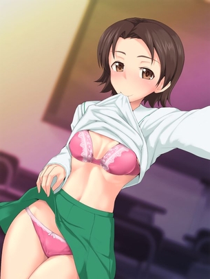 澤梓のエロ画像 100枚【ガルパン(ガールズ&パンツァー)】