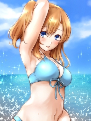 【画像】『ラブライブ！』穂乃果ちゃんのぷにぷにおっぱそのエロさwwwwwwww