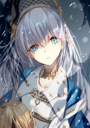 【2次】美しい 銀髪 の女の子の 二次エロ画像  その22【銀髪】