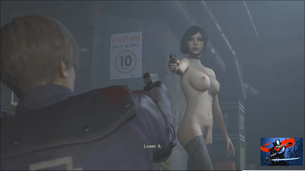 【乳首あり】バイオハザードre2の全裸MODwwwwwwww