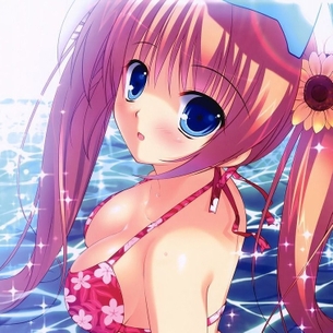みずみずしい肢体がまぶしい、二次元水着画像詰め合わせ。 vol.13