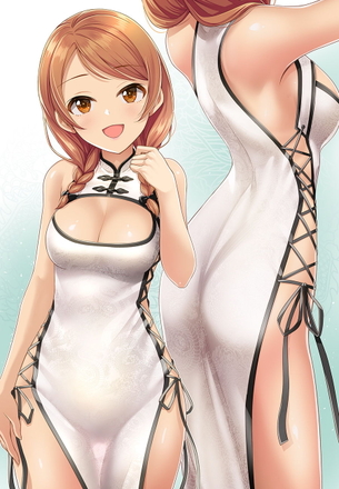 チャイナドレスのエロ画像みて幸せになろう！