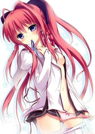 【2次】赤い髪の可愛い女の子の二次エロ画像 その9【 赤髪 】