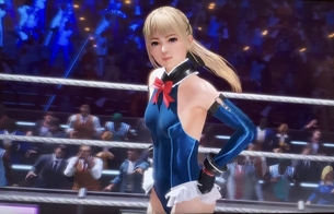 『デッドオアアライブ6』マリーのエロい衣装が破れてエロく！エロいパンツ丸見えドアップも！
