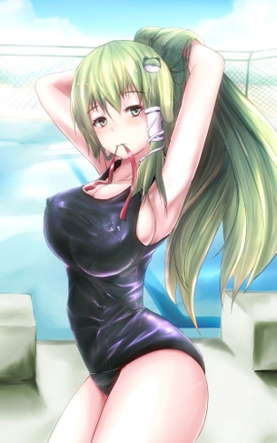 【二次元】可愛い女の子のスク水姿が見たいのでエロ画像ください