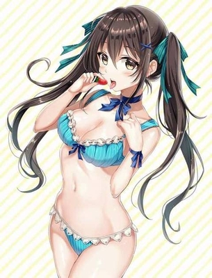 下着姿の女の子