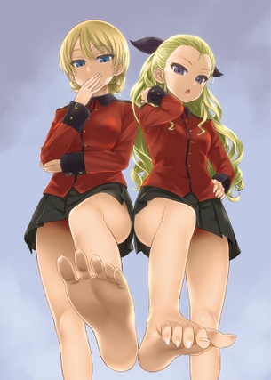 【ガルパン】アッサムのエロ画像【ガールズ&パンツァー】