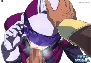 フェラチオの二次元エロ画像。