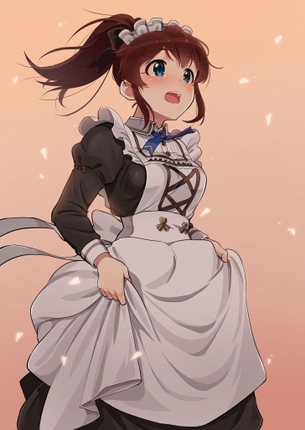 【二次・ZIP】性の奉仕も頼みたい美少女メイドさんの2次画像