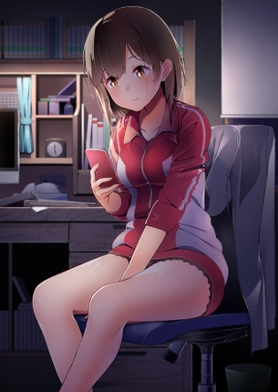 【2次】 ジャージ を着た女の子の二次エロ画像【ジャージ】