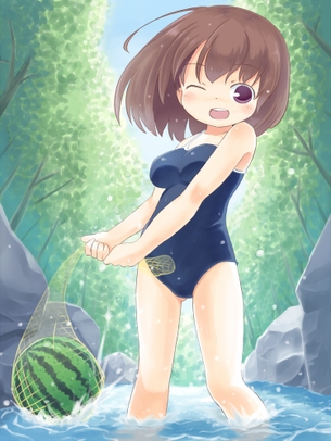 スク水の選り抜き画像♪