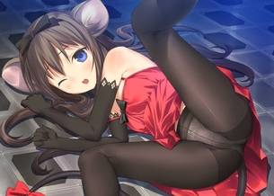 2次元 ちょっとだけエッチで可愛い女の子の微エロ画像 48枚