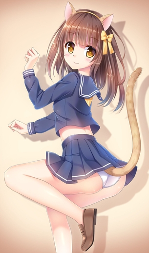 【二次・ZIP】目の前で見たい虹美少女のパンチラ画像