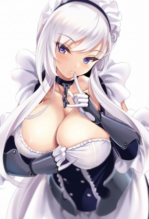 【二次・ZIP】色々挟んで貰いたくなる巨乳美少女の谷間画像