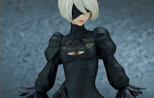 『ニーア オートマタ』2Bのエロいフィギュアのスカートが外せてエロい丸見えの姿に！