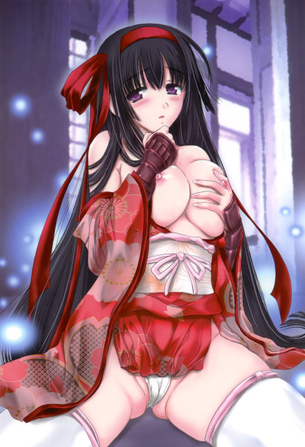 和服・浴衣の二次元エロ画像。