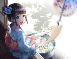 和服・浴衣の二次元エロ画像。