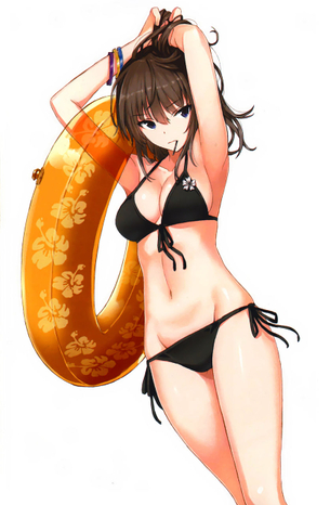 美少女の肢体が眩しい 水着の画像 エロイのもあるよ?