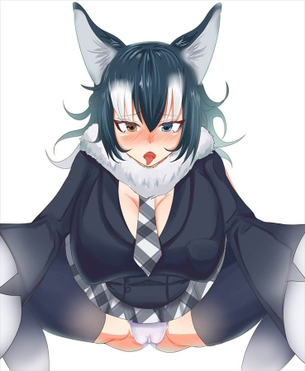 【けものフレンズ】【画像】タイリクオオカミ、H過ぎワロタwwwwwwwww