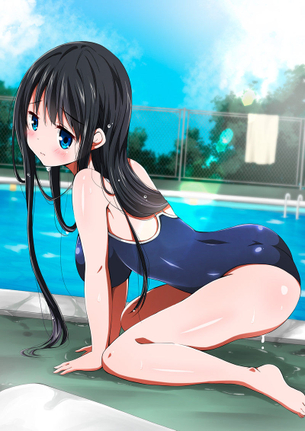 スク水の二次エロ画像くだしあ。