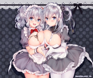 【2次】美しい 銀髪 の女の子の 二次エロ画像  その29【銀髪】
