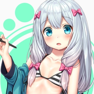 みずみずしい肢体がまぶしい、二次元水着画像詰め合わせ。 vol.21